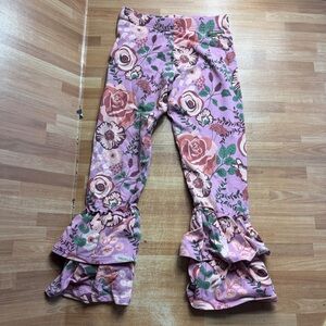 Matilda Jane "Just Imagine Odette" Girls' Multi-Floral Print Bennys. Size 10